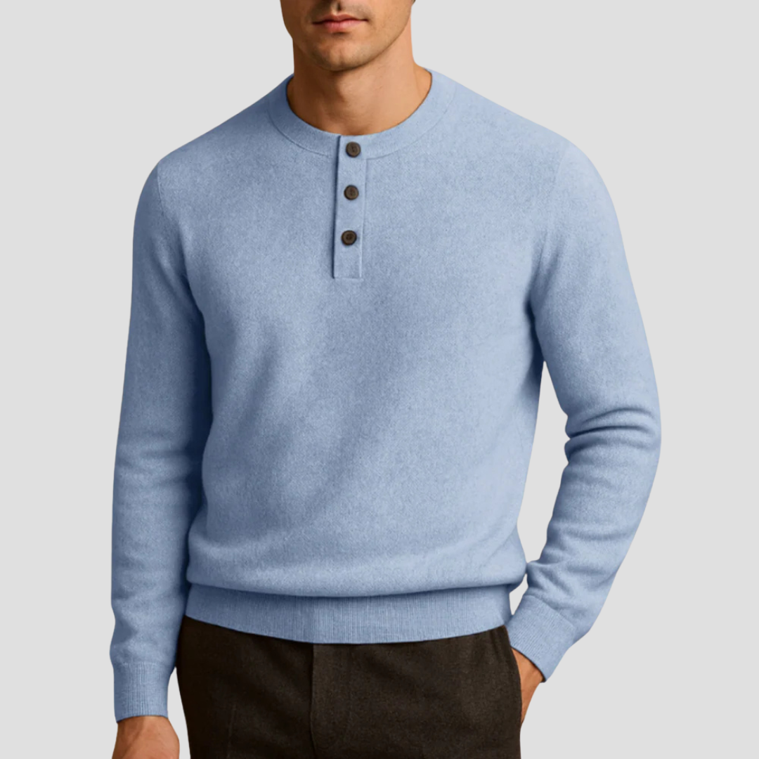 Casual Men's Crew Neck Knit Sweater