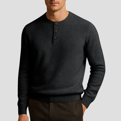 Casual Men's Crew Neck Knit Sweater