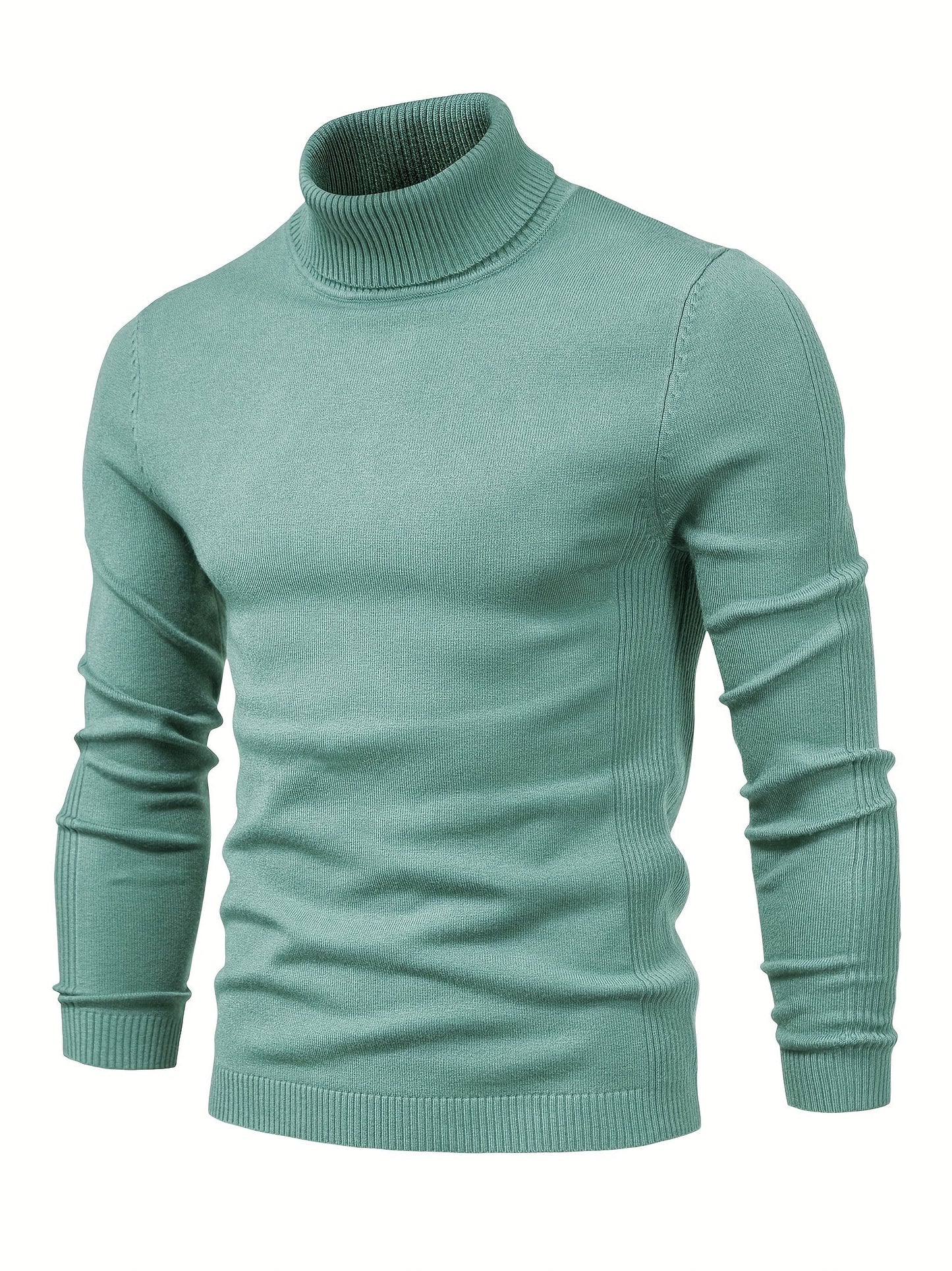 Soft Mens Merino Wool Crew Neck Sweater
