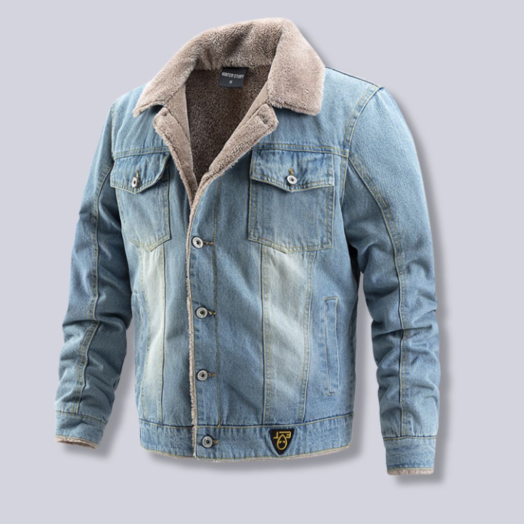 Rugged Blue Jeans Jacket