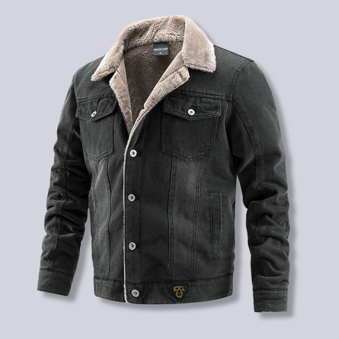 Rugged Blue Jeans Jacket