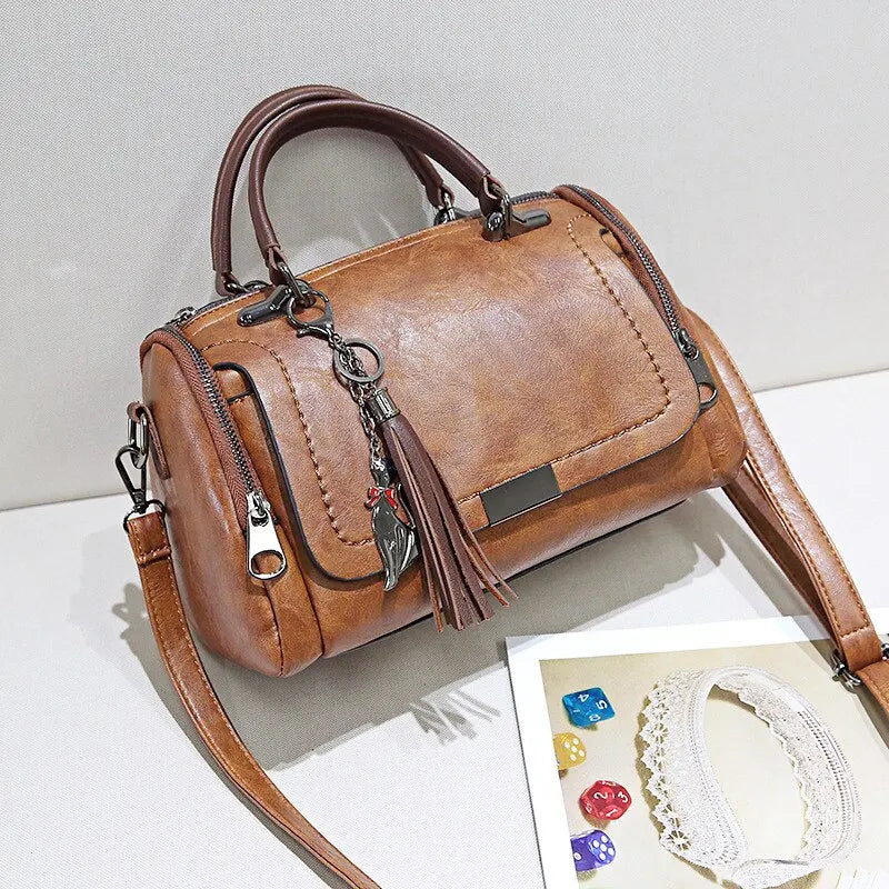 Fashionable Fringe Crossbody Handbag