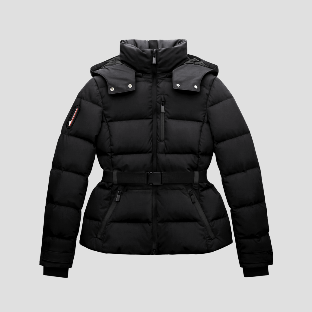 Ladies' Lightweight Hooded Short Down Jacket