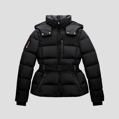 Ladies' Lightweight Hooded Short Down Jacket
