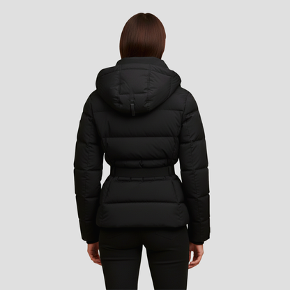 Ladies' Lightweight Hooded Short Down Jacket