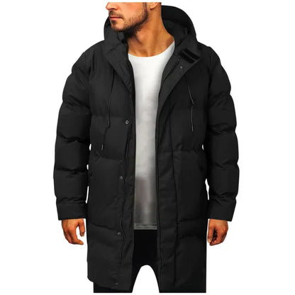 Warm Men's Hooded Down Jacket