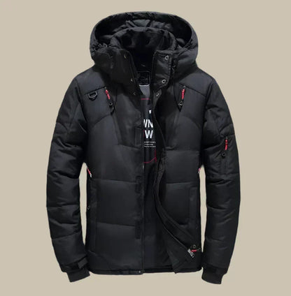 Thermal Insulated Padded Hooded Winter Coat