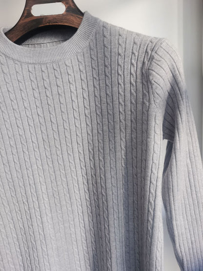 Men's Classic Fit Premium Crew Neck Pullover Sweater