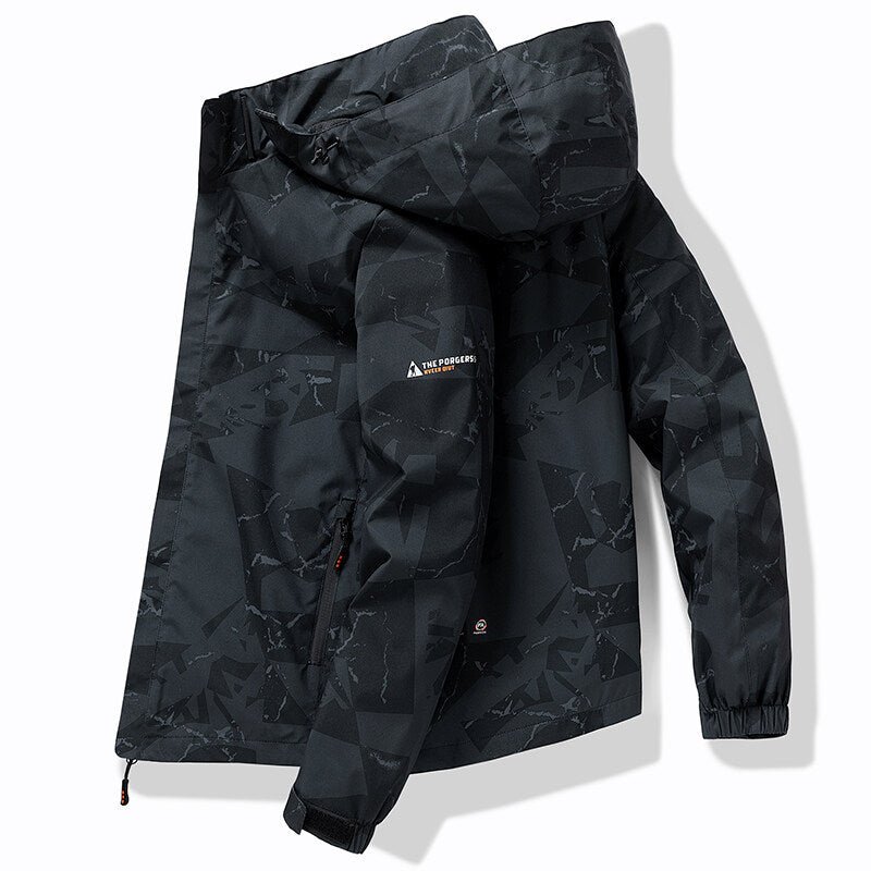 Warm Waterproof Hooded Snow Jacket
