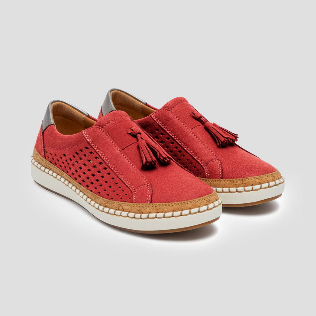 Comfortable Tassel Ballet Shoes - OutfitLondon
