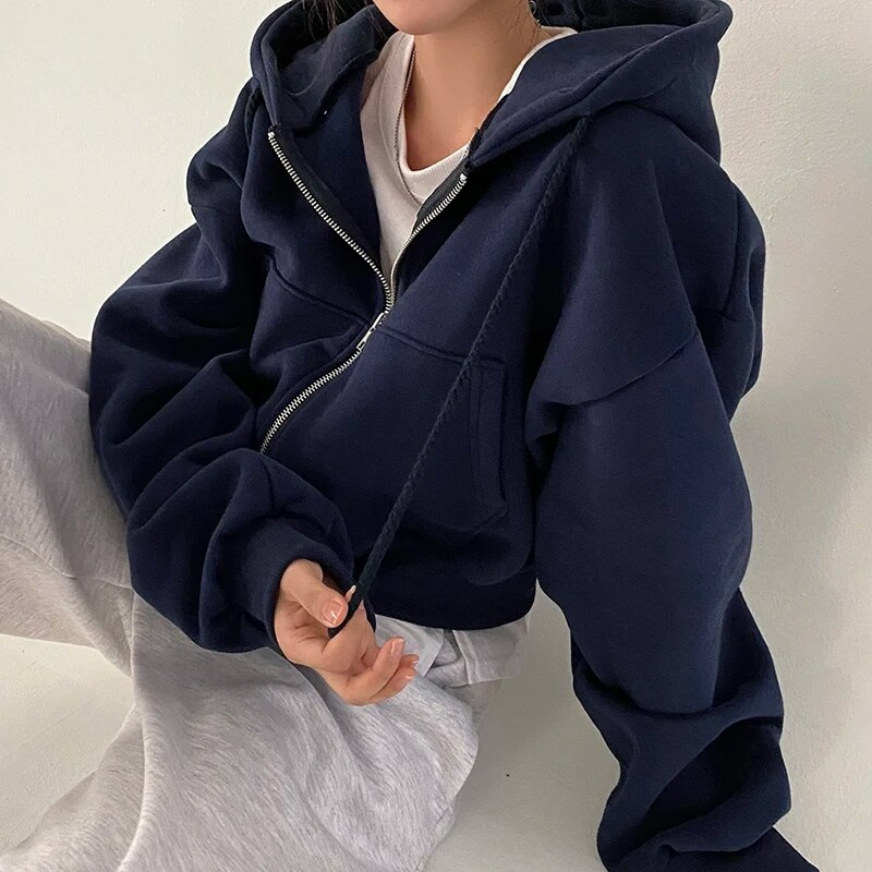 Cozy Oversized Hoodie with Soft Fleece Lining