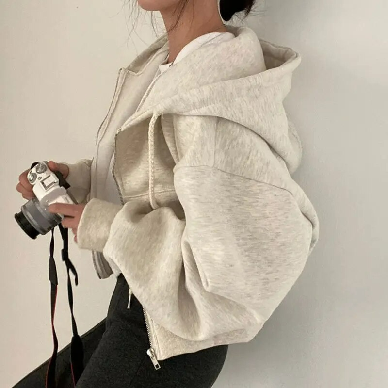 Cozy Oversized Hoodie with Soft Fleece Lining