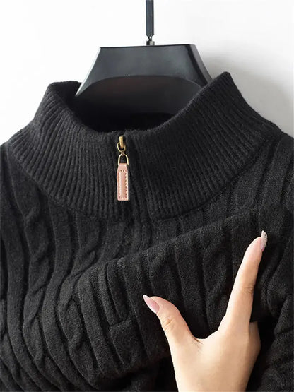 Cozy Zip Up Sweater