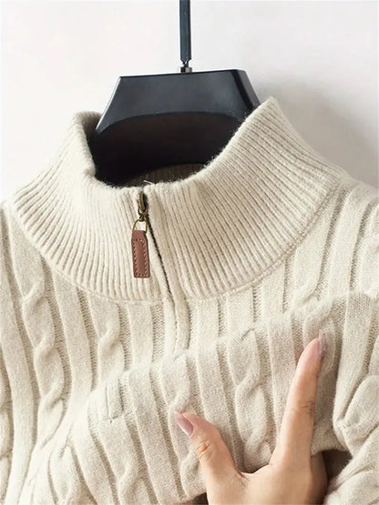 Cozy Zip Up Sweater