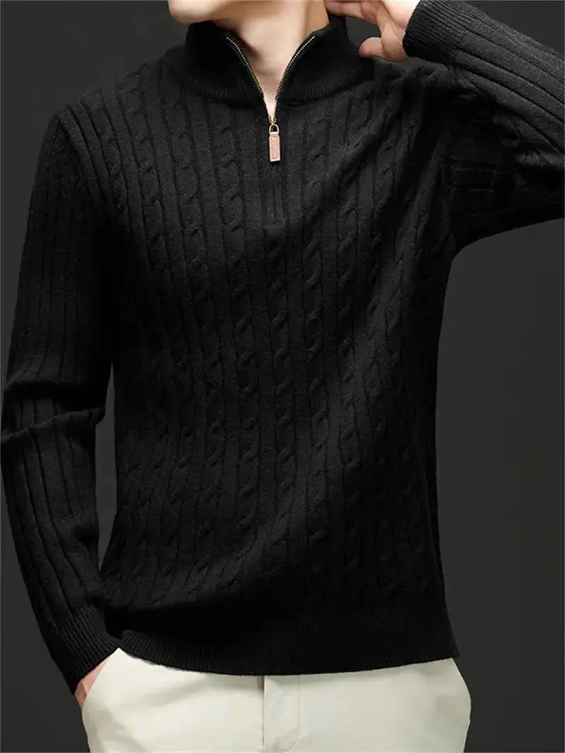 Cozy Zip Up Sweater