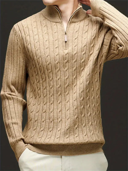 Cozy Zip Up Sweater