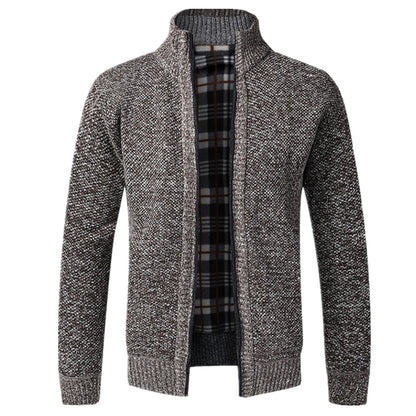 Cozy Long Sleeve Zip Up Sweater Cardigan