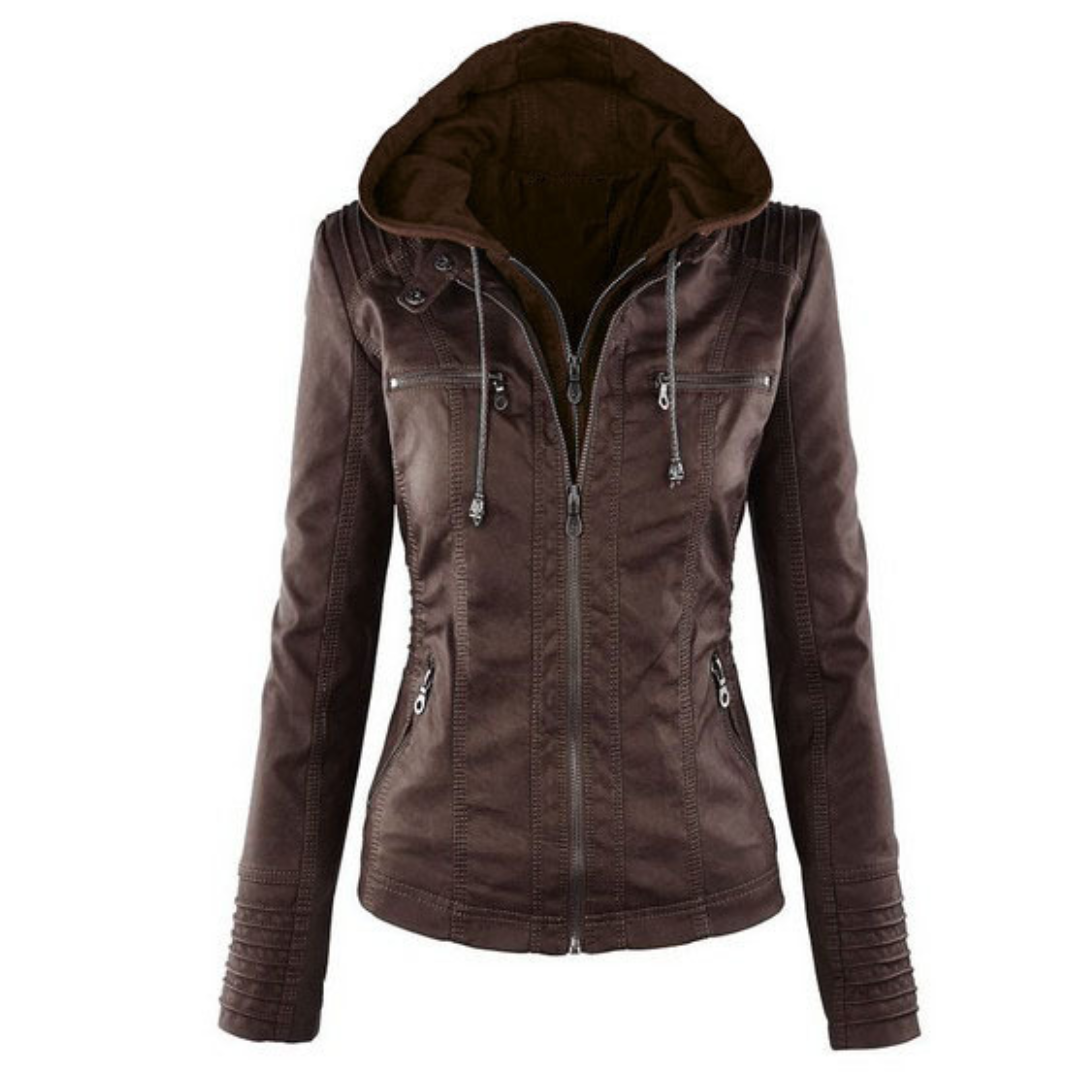Women's Soft Fleece Hooded Jacket