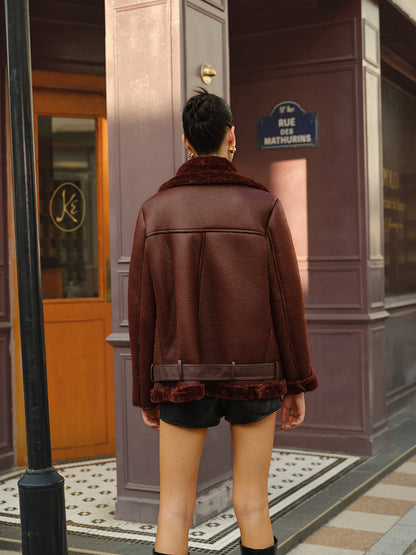 Warm Zip Up Fleece Coat