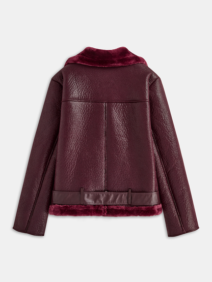 Warm Zip Up Fleece Coat