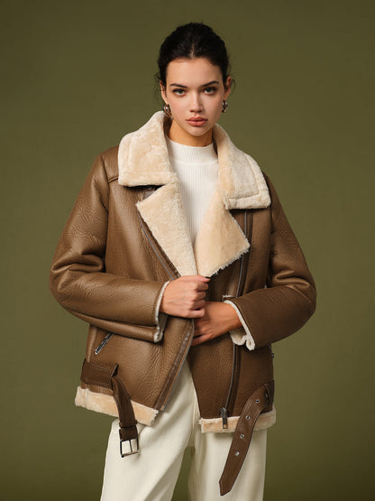 Warm Zip Up Fleece Coat