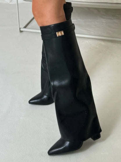 Trendy High Knee Fashion Boots