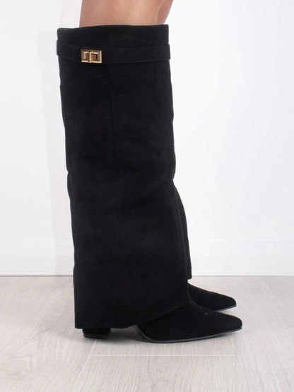 Trendy High Knee Fashion Boots