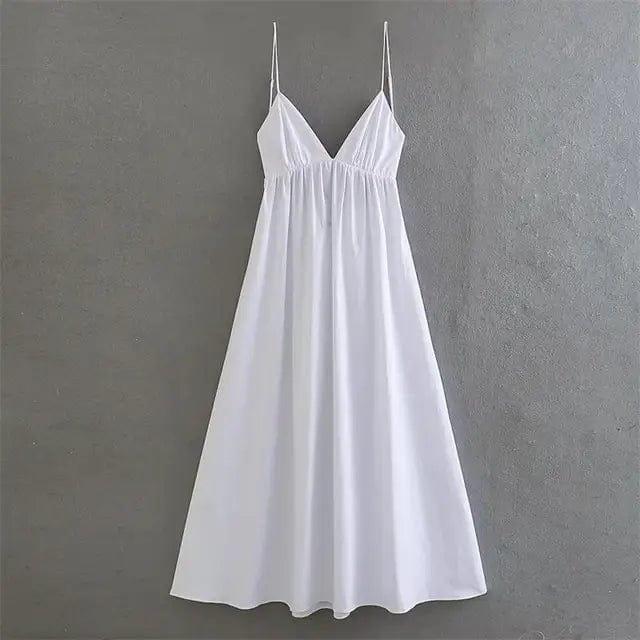 Strapless Sundress for Women Summer Wear - OutfitLondon