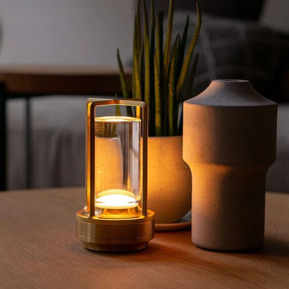 Slim Wireless LED Desk Lamp 1-Light Compact