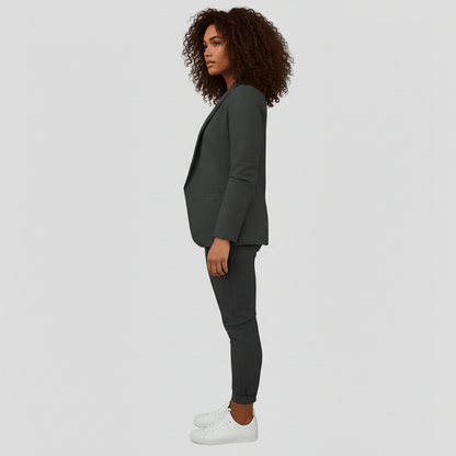Women's 2 Piece Suit Blazer and Pants Set