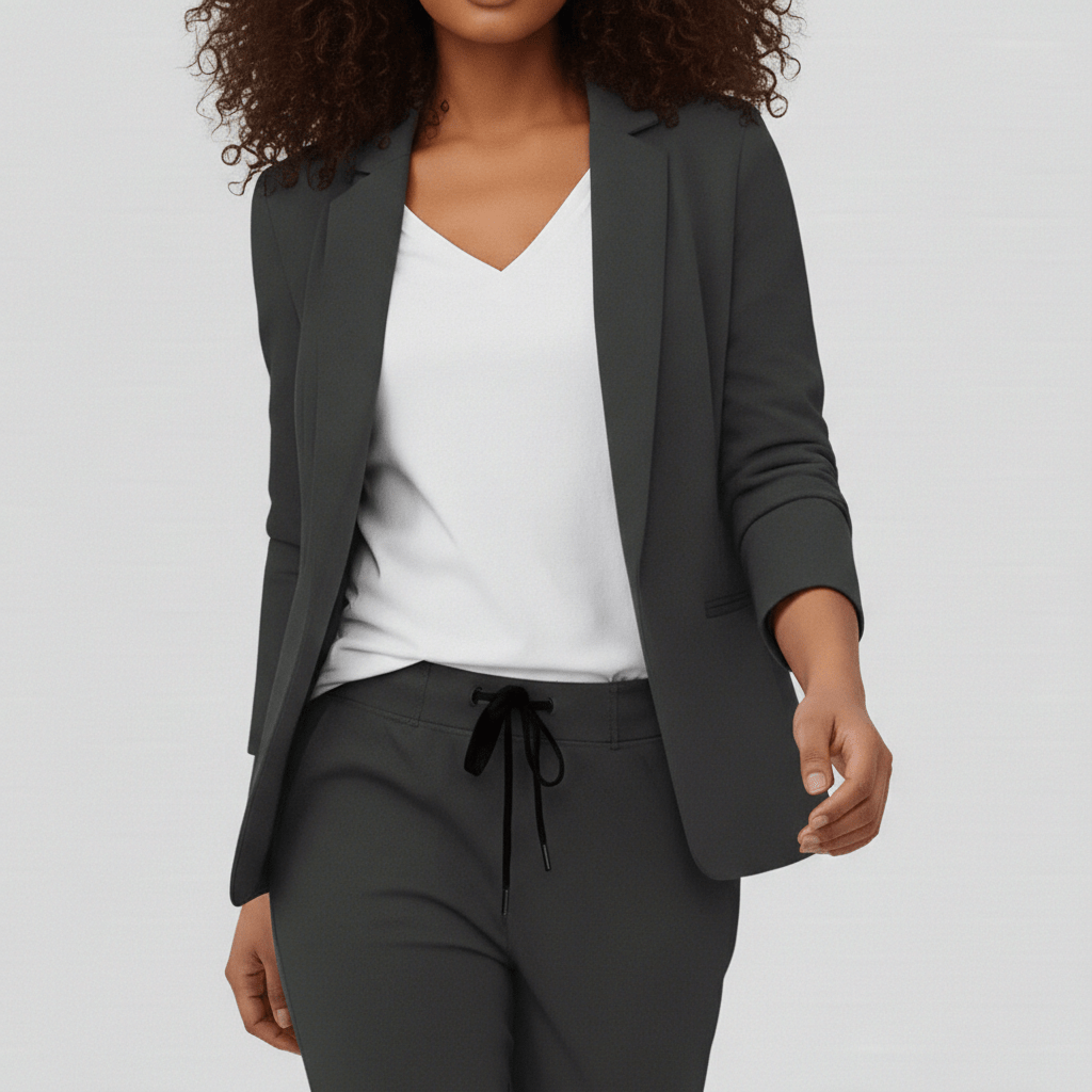 Women's 2 Piece Suit Blazer and Pants Set