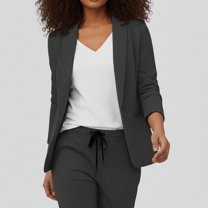 Women's 2 Piece Suit Blazer and Pants Set