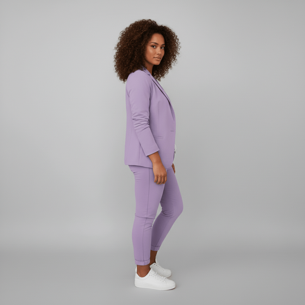 Women's 2 Piece Suit Blazer and Pants Set