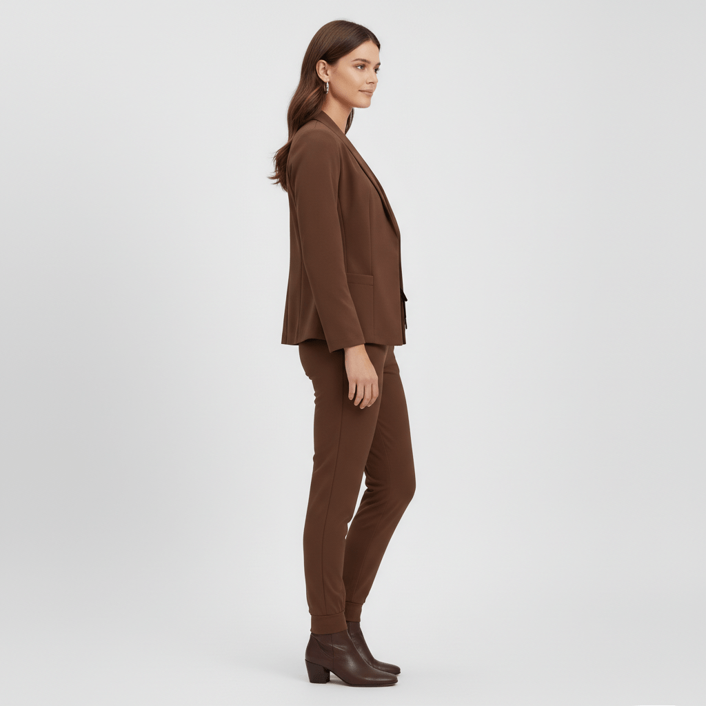 Women's 2 Piece Suit Blazer and Pants Set