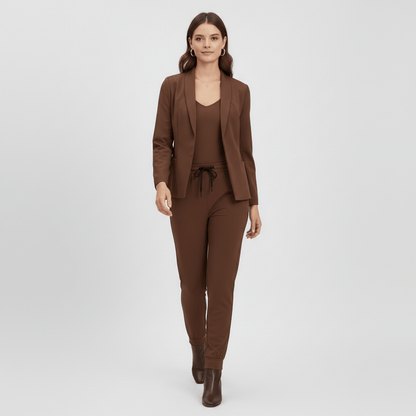 Women's 2 Piece Suit Blazer and Pants Set