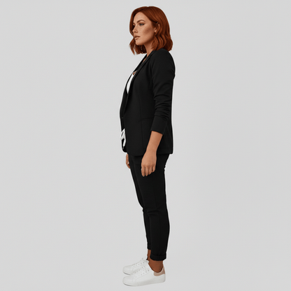 Women's 2 Piece Suit Blazer and Pants Set