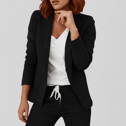 Women's 2 Piece Suit Blazer and Pants Set