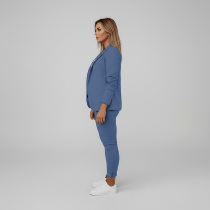 Women's 2 Piece Suit Blazer and Pants Set