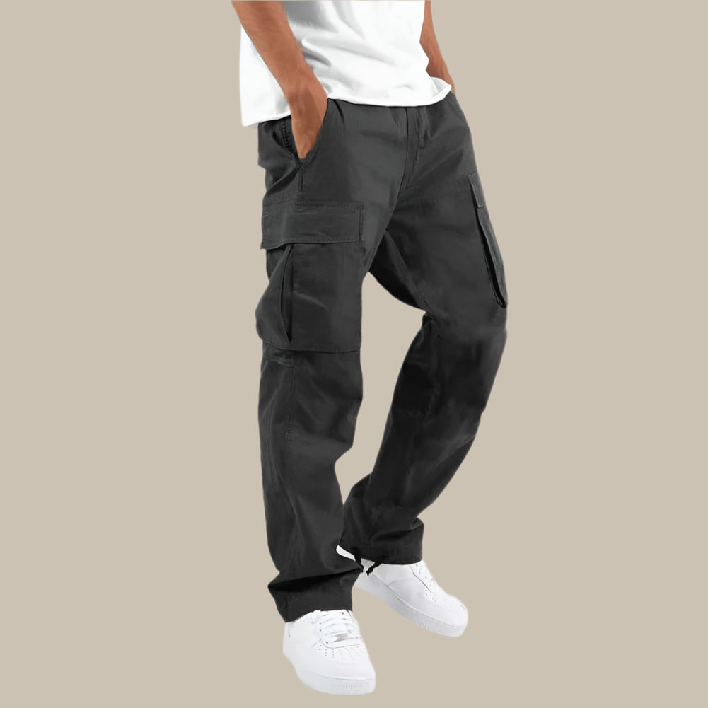 Comfortable Elastic Mens Casual Pants