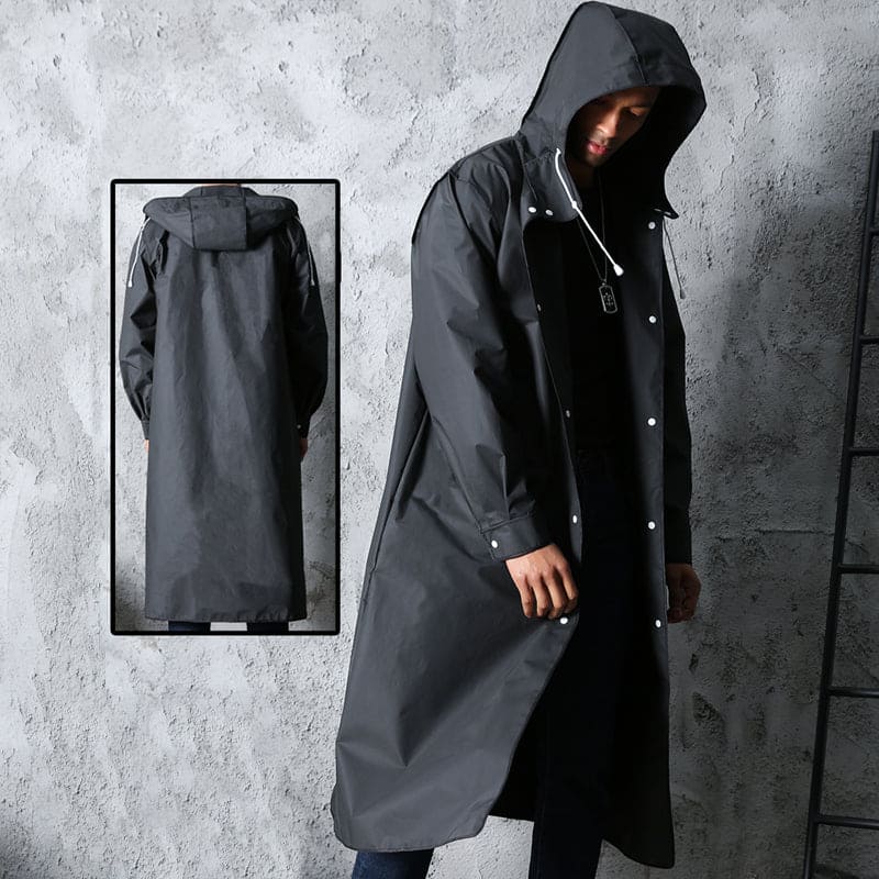 Waterproof Hooded Mens Parka Coat
