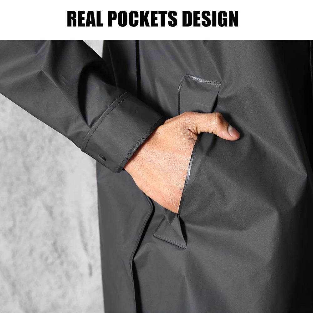 Waterproof Hooded Mens Parka Coat