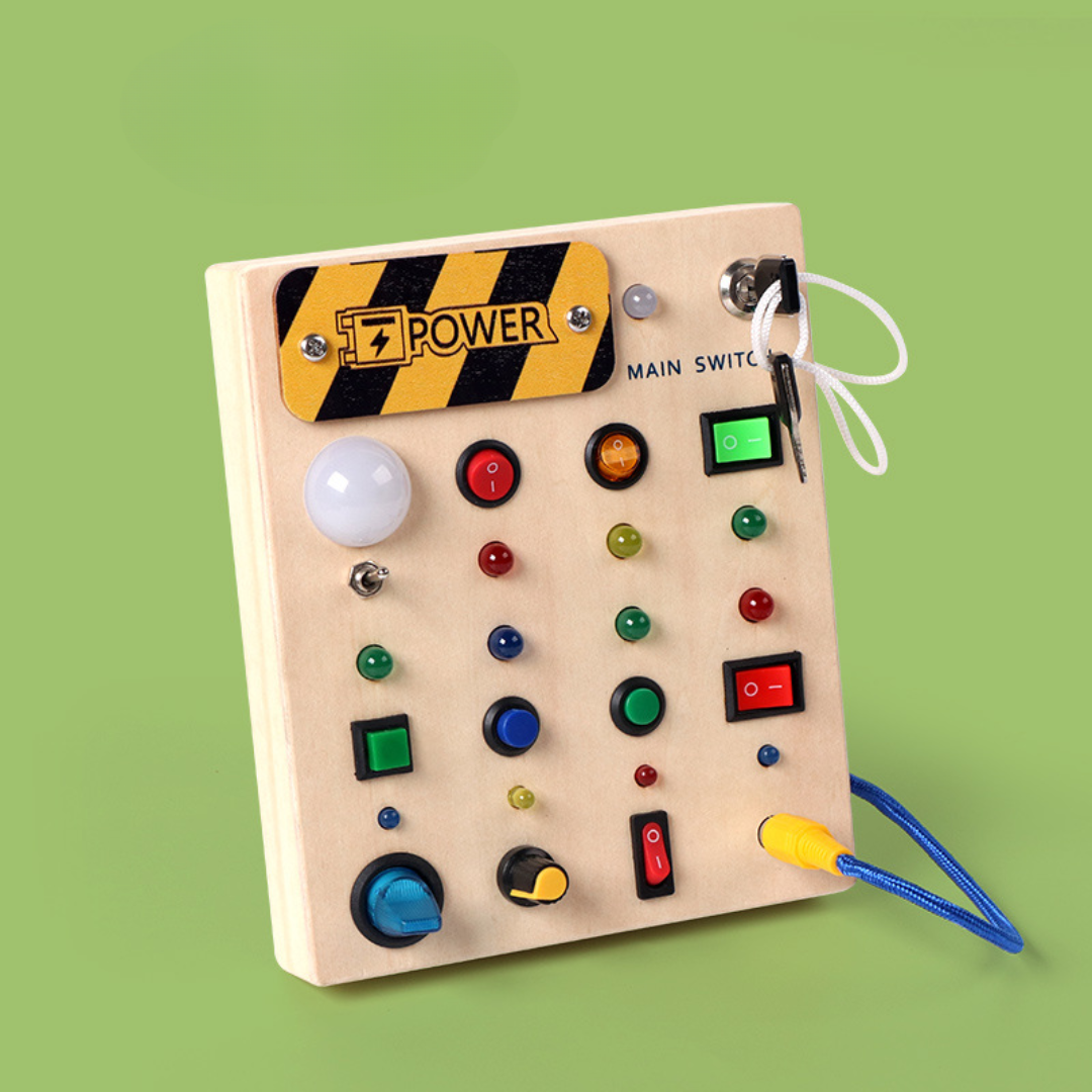 Interactive Wooden Learning Board for Toddlers - OutfitLondon