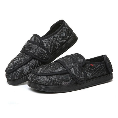 Soft Diabetic Slippers for Wide Feet - Adjustable Comfort