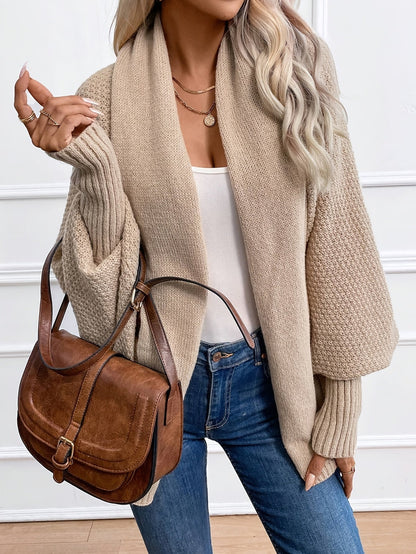Warm Women's Cashmere Long Cardigan Sweater - OutfitLondon
