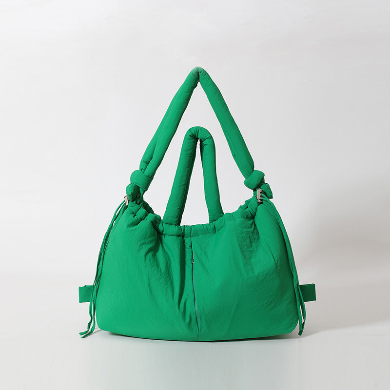 Vegan Leather Tote Shoulder Bag