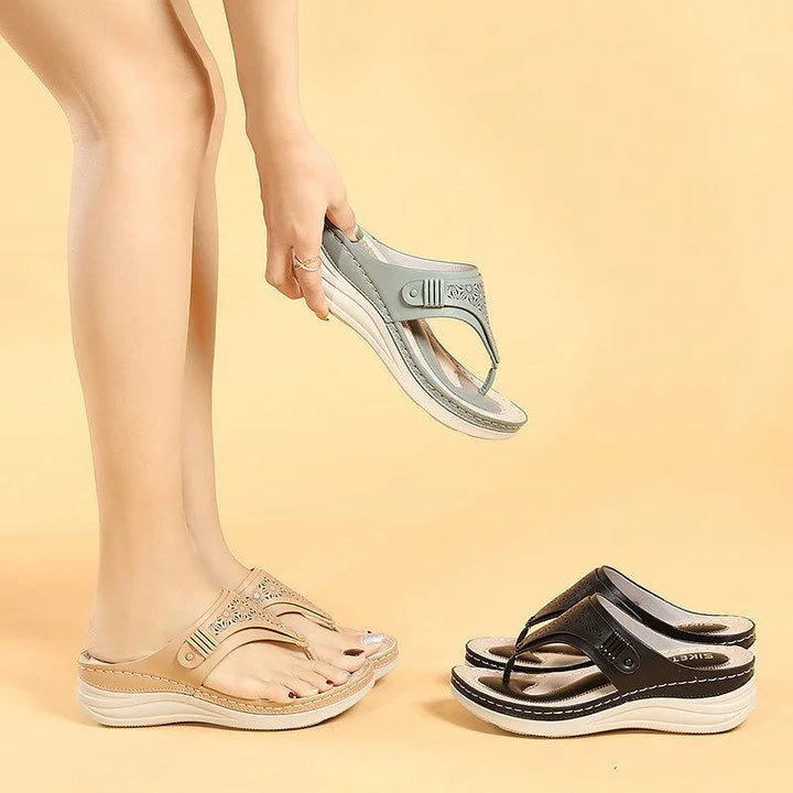 Soft Bottom Massage Orthopedic Flip-Flops