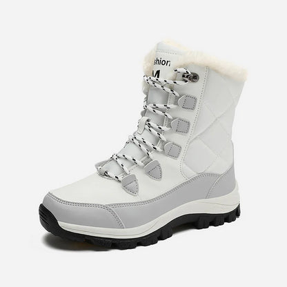 Warm Leather Ankle Boots for Women