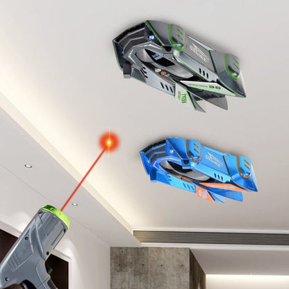 Gravity-Defying Laser RC Car