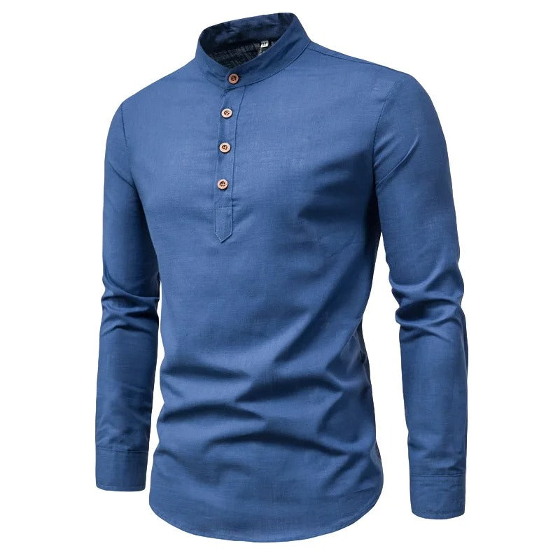 Timeless Elegant Cotton Dress Shirt