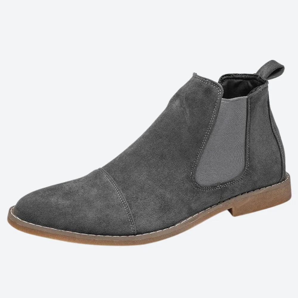 Stylish Zealbonn Men's Shoes: Classic Suede Chelsea Boots